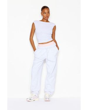 Garage Supersoft Ruched Back Top - White