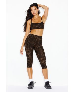 Garage Perfect Peach Active Capris - Black