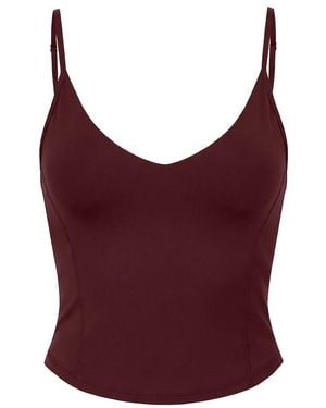 Garage Form Active V-Neck Cami Top - Purple