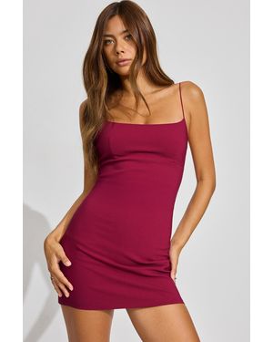 Garage Winnie Bodycon Mini Dress - Red