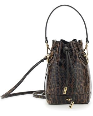 Fendi Mini Mon Tresor Karung Jaguar - Black