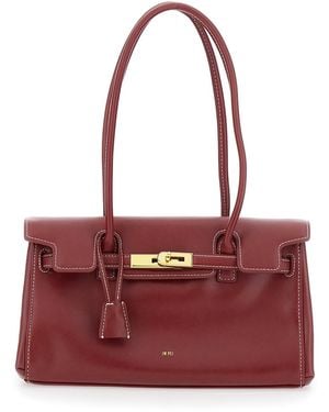 JW PEI 'Yara' Shoulder Bag With Turn-Lock Closure On The Fron - Red