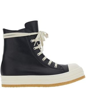 Rick Owens 'Creep' Sneakers With Oversized Platform And Round To - Blue