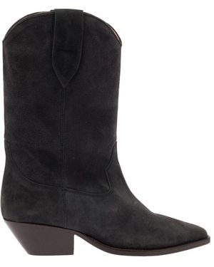 Isabel Marant Duerto Cowboy Boots - Black