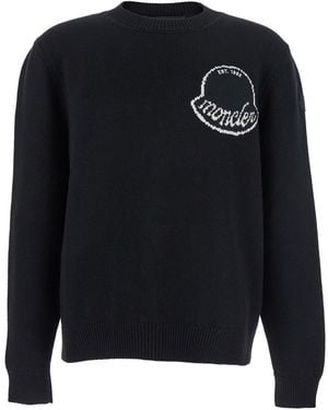 Moncler Maglia Logo - Black