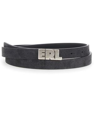 ERL Belt, Leather - White