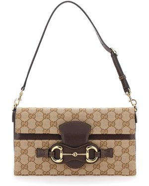 Gucci Borsa A Mano Con Tracolla Regolabile E Removibile E Morsetto Sul - Metallizzato