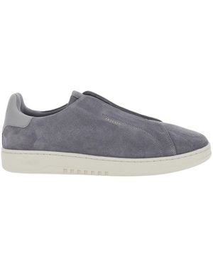 Axel Arigato 'Dice' Laceless Trainers With Logo Lettering On The Side And Heel - Grey