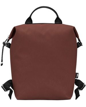 Longchamp 'Le Pliage Energy' Backpack With A Zip Pocket On The B - Brown