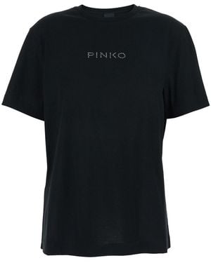 Pinko T-Shirt Crew Neck - Black
