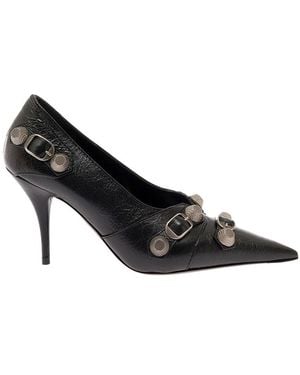 Balenciaga 'Cagole' Pointed Pump - Black