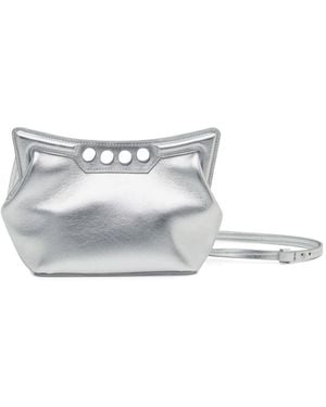 McQueen Peak Mini Crossbody Bag - Metallic