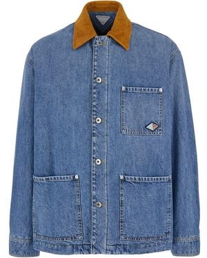Bottega Veneta Vintage Denim Jacket - Blue