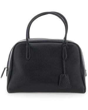 NOTHING WRITTEN 'Kate' Handbag With Two Top Handles - Black