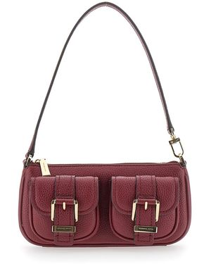 MICHAEL Michael Kors Zoe Sm Conv Pouchette - Purple