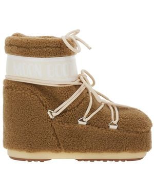 ショートブーツ・ブーティ MOON BOOT Woman Flat ankle boots Brown 80D1409400 M008 Snow Boots Women | Moon Boot®