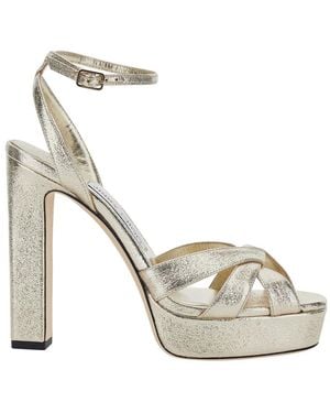 Jimmy Choo High Heel Sandals Kove - Metallic
