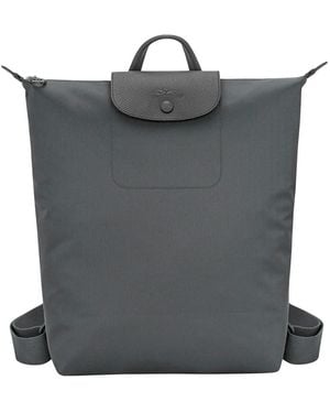 Longchamp Zaino Con Chiusura A Coulisse E Dettagli - Nero