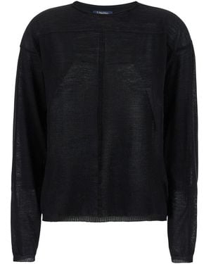 Rick Owens Crewneck Pullover - Black