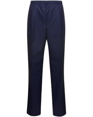 Fendi Straight Trousers - Blue