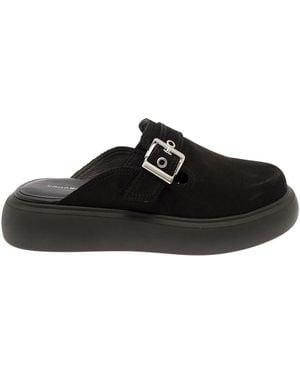 Vagabond Shoemakers 'Blenda' Mules With A Buckle - Black