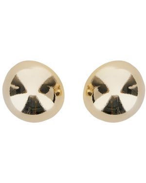 Silvia Gnecchi Orecchini 'Sade' Con Chiusura Sul Retro E Design Circol - Metallizzato