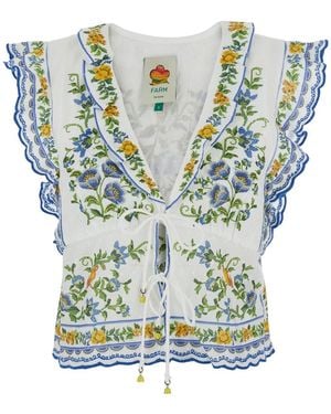 FARM Rio Blouse Emily - Blue