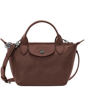 Longchamp Crossbody Bag 'Le Pliage Xtra' With Leather Handle For - Brown