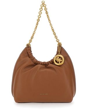 MICHAEL Michael Kors Sm Cinch Conv Shldr - Brown