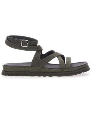 UGG W Goldengaze Embossed Ankle Wrap - Black