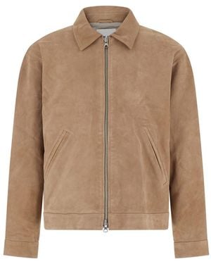 NN07 Petrus Suede Jacket - Natural