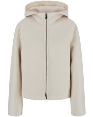 Fendi Blouson Ff Double Wool - White