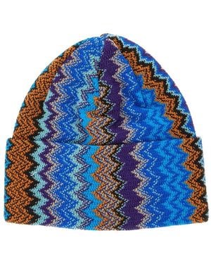 Missoni Beanie Ua213 - Blue