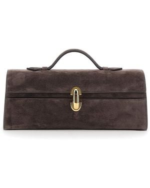 SAVETTE Slim Symmetry Pochette - Brown