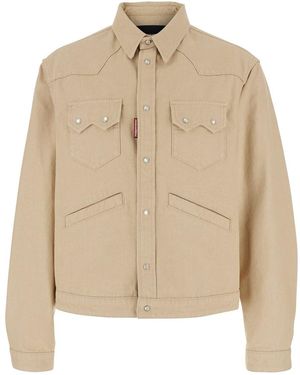 DSquared² Light Jackets - Natural