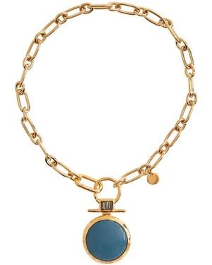 La DoubleJ Shen Loop Necklace With Elegant And Design - Metallic