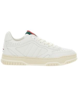Gucci Re-Web Trainers - White