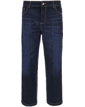 ..,merci Jeans With Unique Denim Fabric Details For - Blue