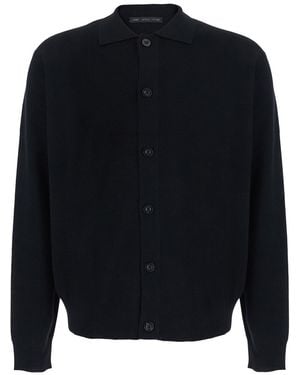 Low Brand Merino Crewneck With Long Sleeves - Blue