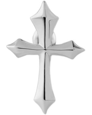 LAG World 'Croix Gothic' Cross Shaped Earings - Metallic