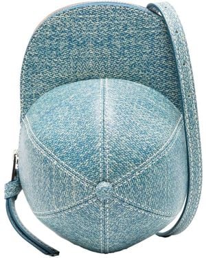 JW Anderson Borsa A Tracolla 'Cap' Media Con Tracolla Singola Regolabi - Blu