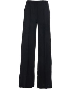 Jucca Trousers With Elastic Waistband - Blue