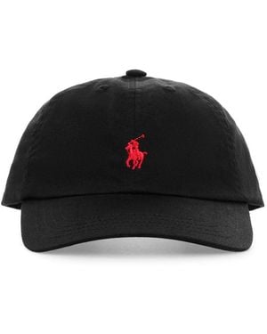 Polo Ralph Lauren Baseball Cap With Logo Embroidery - Black