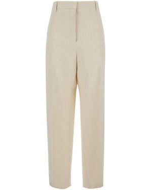 Dries Van Noten Pants 'Pilar' - Natural
