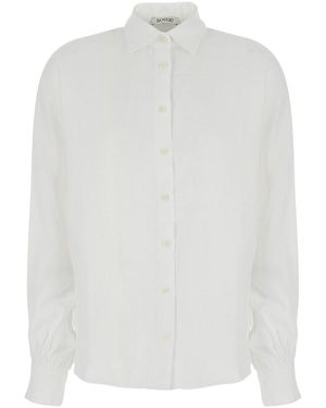 SOSUE 'Antonia' Shirt With Classic Collar - White