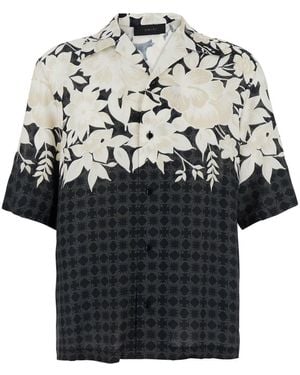 Amiri Garden Camp Shirt - Black