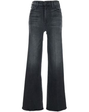 Mother Five-Pocket Flared Jeans - Blue