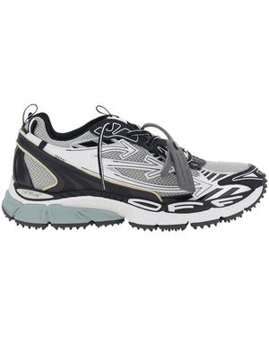 Off-White c/o Virgil Abloh 'Be Right Back' Trainers With Mesh Inserts And Arrow Detail On The Side - Grey