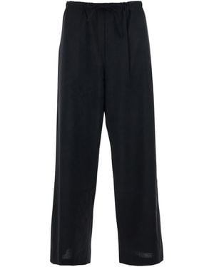 Tonywack Trousers With Drawstring Waist - Blue