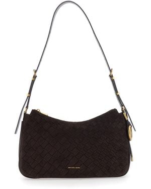 MICHAEL Michael Kors Nolita Medium Tz Convertible Shoulder Bag With Go - Black